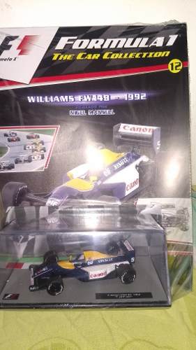 Colección F1 Salvat 1:43 N°12 Williams Fw14b Nigel Mansell