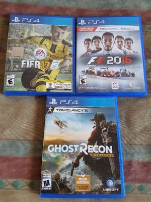 Ghost recon+formula  (edicion limitada)+fifa