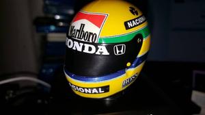 Stickers Upgrade Para Casco Ayrton Senna 1/5 Marlboro