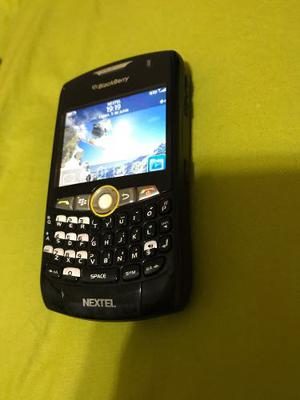Blackberry Nextel i Imp Estado Libre Negro Holder Funda