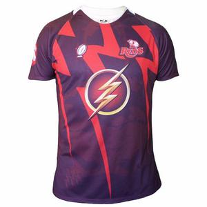 Camiseta Rugby Niño Picton Flash Reds Envio Gratis