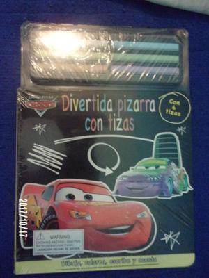 JUEGO NIÑOS PIZARRA DE CARS