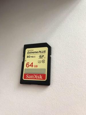 Memoria Sandisk Extreme Plus 64Gb