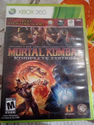 Mortal Kombat 9 original xbox 360