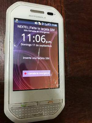 Nextel I867w Motorola Blanco I867 Astillado Android