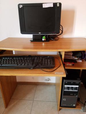 PC compaq presario + monitor HP