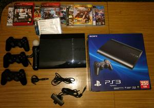 Playstation 3 con todos sus accesorios