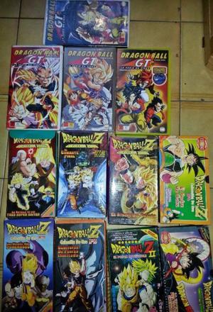 Videos VHS coleccion de Dragon Ball
