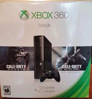 Xbox gb + 2 Joystick + Call Of Duty Ghosts + Halo 4!!