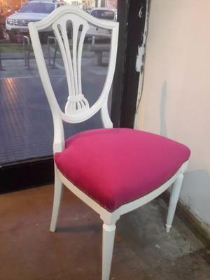 bellas sillas intervenidas (tapizado a eleccion)