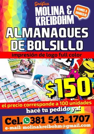 Almanaques de Bolsillo