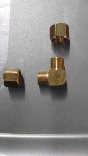 Conexiones de bronce varias gas/npt/ect.