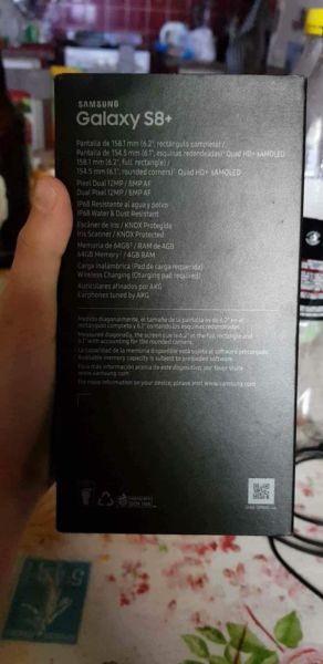 Samsung S8 Plus Dual Sim