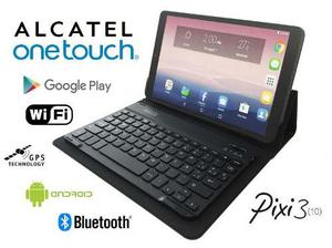 Tablet 10 Pulgadas Alcatel Pixi 3 16gb + Teclado Y Funda