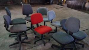 8 sillas de oficina
