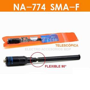 Antena Nagoya Na 774 - Sma-f Baofeng - Telescopicas Unicas