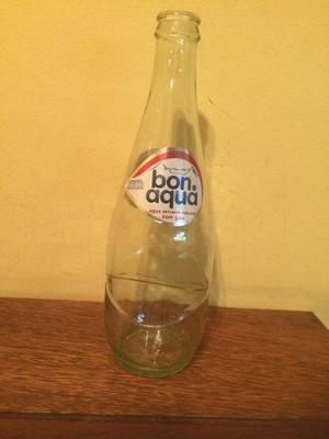 Bon Aqua Botella De Vidrio Vacias