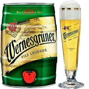 Cerveza Wernesgruner Barril 5 Litros