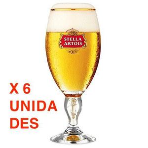 Copas De Cerveza Stella Artois 330cl - Pack X 6 Oferta