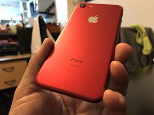 IPhone 7 rojo 128gb libre Clean de fábrica igual a nuevo