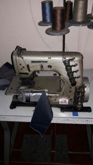 Máquina de coser CINTURERA industrial 4 agujas RENOWN