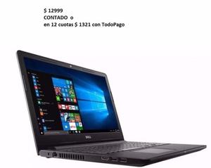 Notebook Dell Intel I3 6gb Ram 1tb 15.6