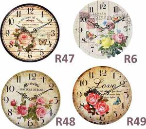 Relojes De Pared Vintage 29 Cm.