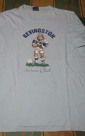 Remera celeste Kevingston talle M 