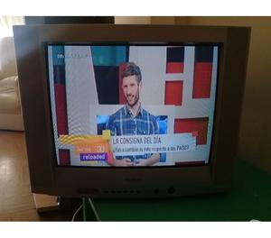 VENDO TELEVISOR 21 CON MESA EN EXCELENTE ESTADO