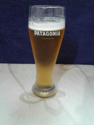 Vaso Cerveza Patagonia 0.3l Curvo Nuevos Sin Uso