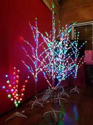 arboles leds hermozos....ideal para adornar etc...500$$