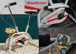 Bicicleta fija Wind Rider para gimnasia