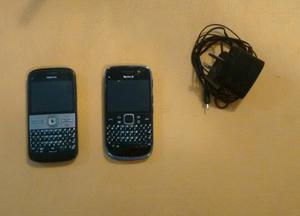 Celulares nokia e5 y e6!! Usados con cargador escucho