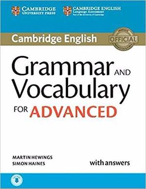 Grammar And Vocabulary For Advanced (ebook) Sb Audio - Pack
