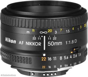 Lente Nikon Af Nikkor 50mm 1.8d Local Ala Calle Grtia Escrit