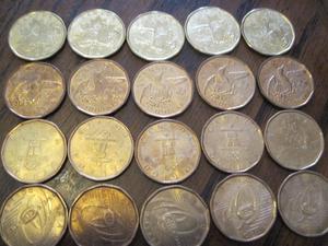 MONEDAS DE CANADA de un DOLLAR