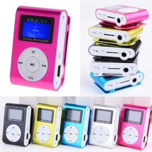 Reproductor Mp3 Shuffle Micro Sd Pantalla Colores + Envio