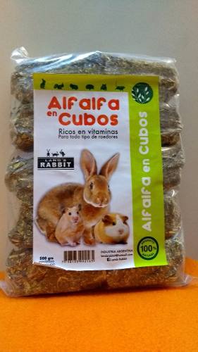 Sir Pet's - Alfalfa En Cubos 500 Gr.