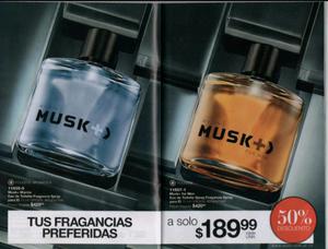 Perfume masculino Musk de Avon