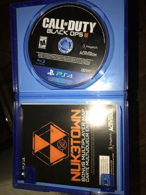 Vendo call of duty black ops 3