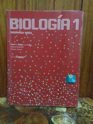 Biología 1 enseñanza media, editorial: Tinta fresca
