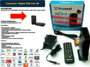 Decodificador Para Tv Digital Tda Marca Pronext