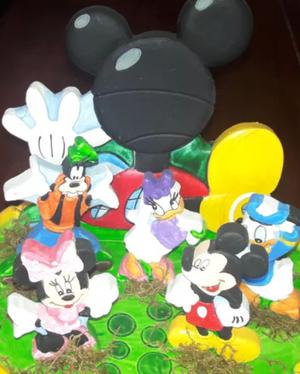 Decoracion de Torta de Mickey