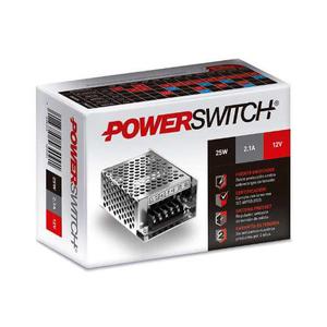 Fuente 12v 2a Switching Powerswitch Ip20 Metalica Tira Led