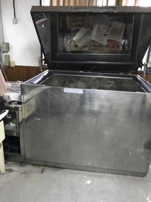 Gran freezer de pozo en acero inoxidable envío al interior