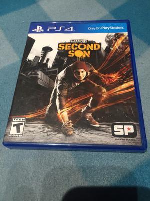 INFAMOUS SECOND SON FÍSICO PS4 IMPECABLE