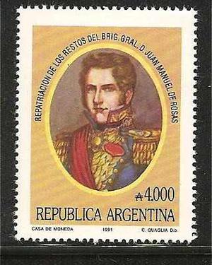 Argentina ) Juan Manuel De Rosas