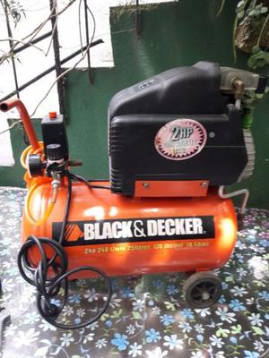 Compresor Black & Decker 2hp 25l