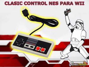 Control Clasico Tipo Nes Para Nintendo Wii Mini Nes