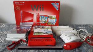 Nintendo Wii Roja 25th Mario Ed. Limitada